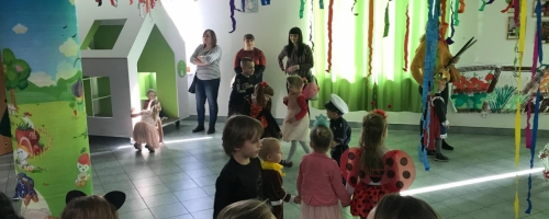 Bal karnawałowy dla dzieci GBP w Rybnie.